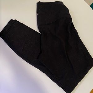 Lululemon black align leggins